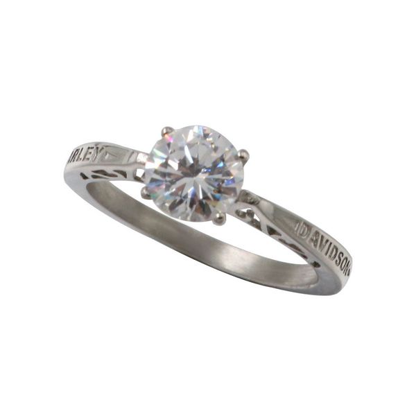 

новое кольцо из нержавеющей стали леди харлей кольцо, Silver