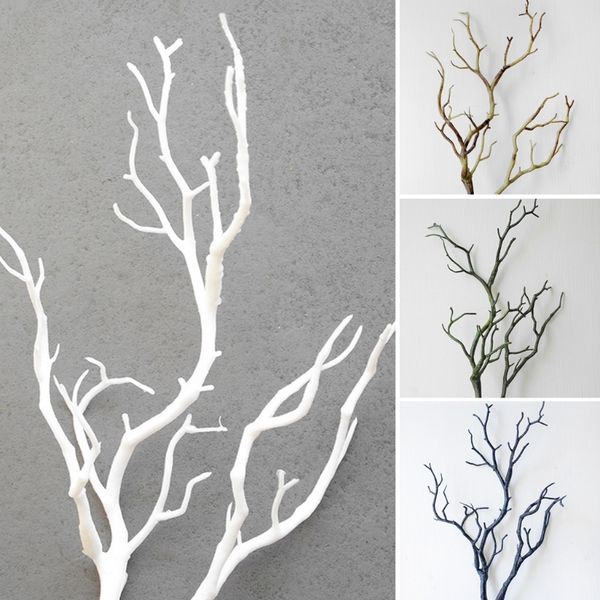 

wedding decoration peacock coral branches plastic artificial plants dried tree m15