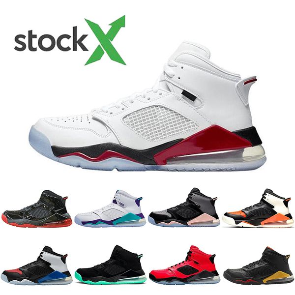 

горячая stock x jumpman mars mens basketball shoes designer инфракрасный grape огонь красный зеленый glow тройные зеленый спорт кроссовки му