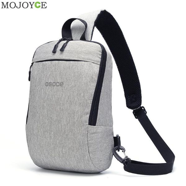 

men fanny waist bag business casual messengers bag large capacity sports phone zipper belt pouch