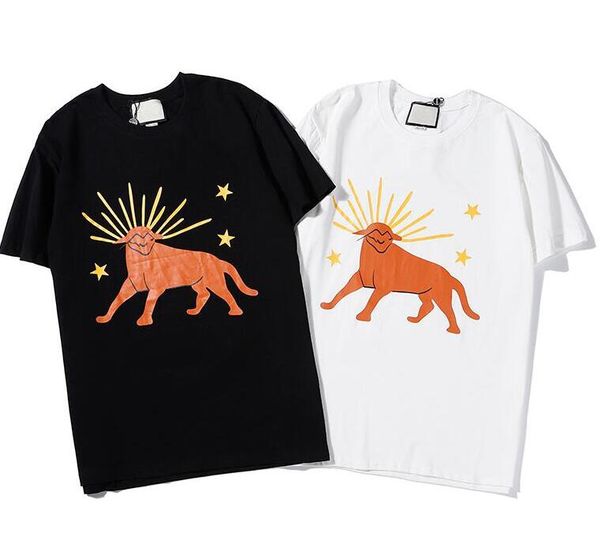 

2019 модный бренд футболки для мужчин футболки лето дизайнерские рубашки с буквами роскошные мужские топы 2 цвета размер s-2xl, White;black