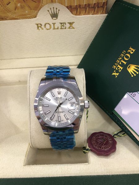 

with original box luxury watch 41mm stainless steel 116300 asia 2813 movement automatic mens men's watch watches, Slivery;brown