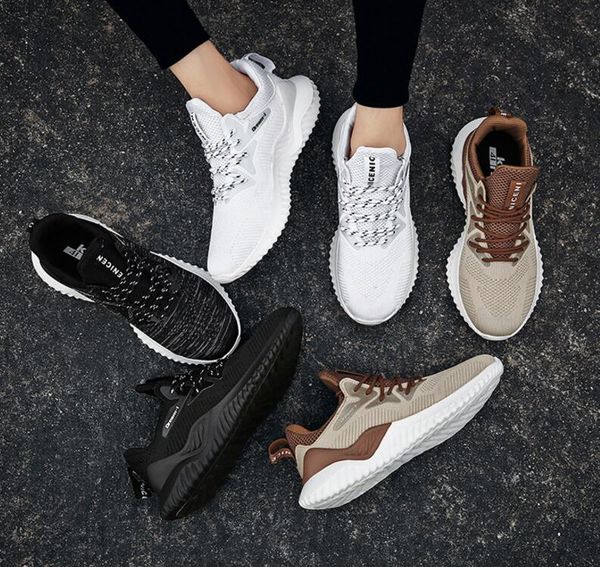 

men walking shoes fashion sneakers breathable mesh for adults summer with 4 colors casual shoes for men