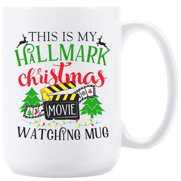 

christmas themed ceramic coffee mug, 11oz ceramic cup, christmas cute gift for friends and family (movie), dropshipping