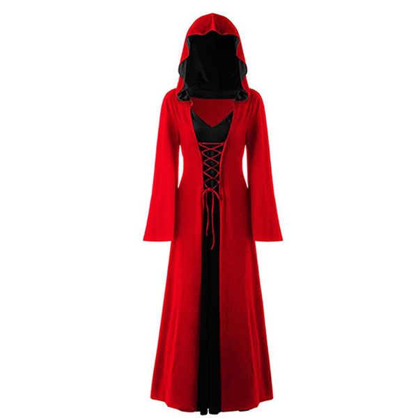 

explosion halloween queen vampire long skirt sorcerer costume ghost festival cloak party cosplay costume loose dress sale, Silver