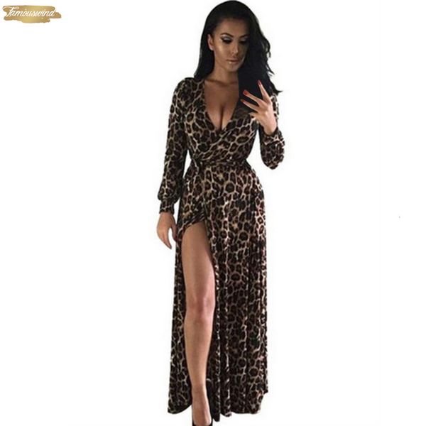 

версия для печати сексуальное платье женщин нью-летней моды v шеи длинное платье leopard ночной клуб сплит макси платья женские платья дизай, Black;gray