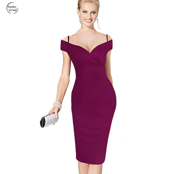 

сексуальное платье нового элегантной работы стильного casual solid рассечение шея bodycon колено midi женщины формальные дизайнер одежда кар, Black;gray