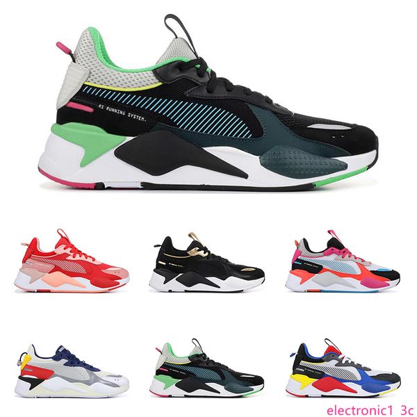 

2020 rs-x men women fashion running shoes black green gold red atoll bright peach outdoor mens trainers sports sneakers size 36-45
