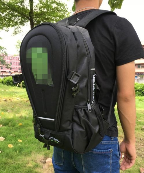 

cycling backpack motorcycle outdoor travel motorcycle hard shell bag helmet bag multifunctional waterproof backpack