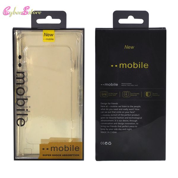 

Universal PVC Retail Package Plastic Packaging Box Boxes With Insert For iPhone XS MAX X XR 7 8 Samsung S9 S8 Huawei