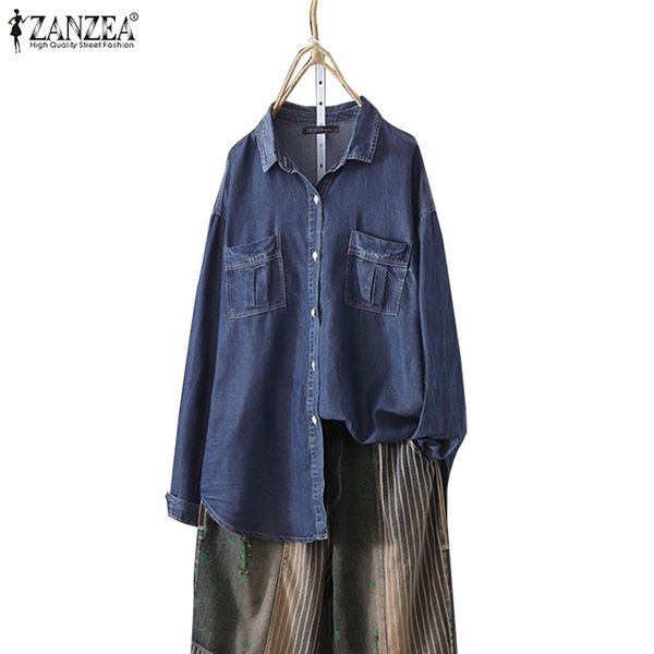 

plus size office lady shirts zanzea women casual cotton linen blouses long sleeve buttons down work shirts tunic blusas, White