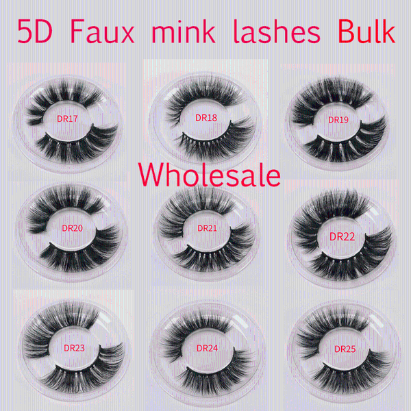 

false eyelashes makeup faux mink beauty natural 5d lashes wholesale 45 pairs eyelash extension fake