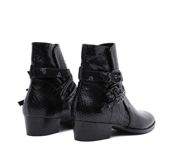 PRIMEIRO DE fábrica de couro de vaca Persional homens botas Fashion Outlet ankle boots l p nova lista de alta qualidade s