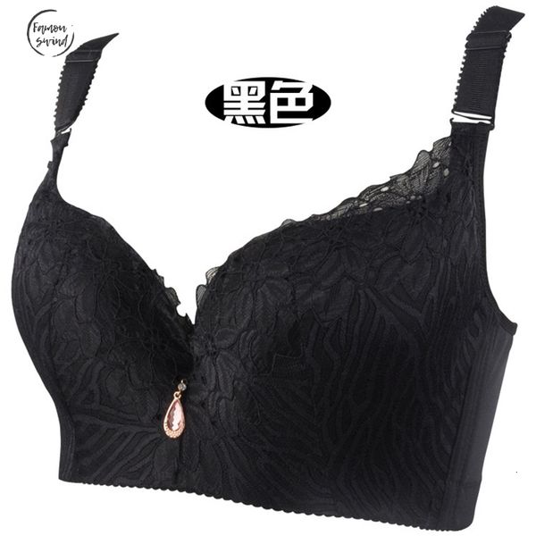 

бюстгальтеры big e большой кубок push up bra шнурок плюс размер для sexy интимная женского нижнего белья f bh, Red;black