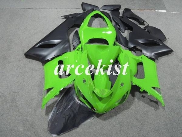 

4 подарки мотоцикл новый abs полный комплект обтекатели, пригодный для kawasaki ninja zx-6r 2005 2006 05 06 636 zx6r кузовостроение набор по
