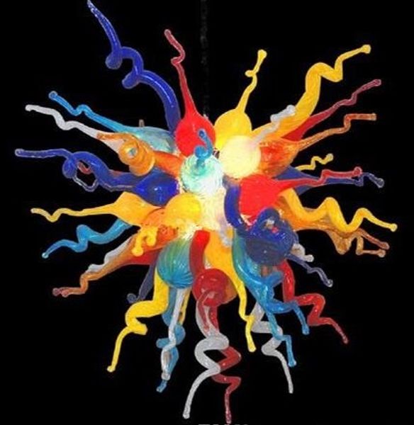 

lamps various color hand blown glass chandeliers led crystal chandelier light living bedroom dining room lights