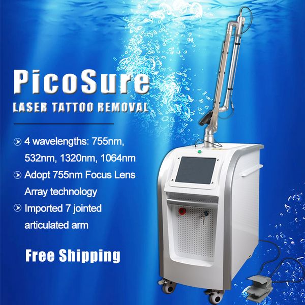 

picosure laser tattoo removal picosecond laser remove color tattoo machine freckles eyebrow removal beauty machine 755nm,532nm,1064nm,1320nm, Black