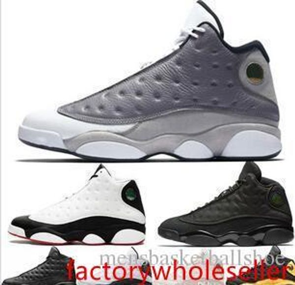 

mens 13s basketball shoes cap gown atmosphere grey dirty bred chicago hyper royal grey toe black cat 13 men sport sneakers