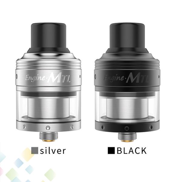 

Authentic OBS Engine MTL RTA 2ml with 24mm Diameter and Single coil Deck NO Leakage Electronic Cigarette Tank Atomizer DHL Free