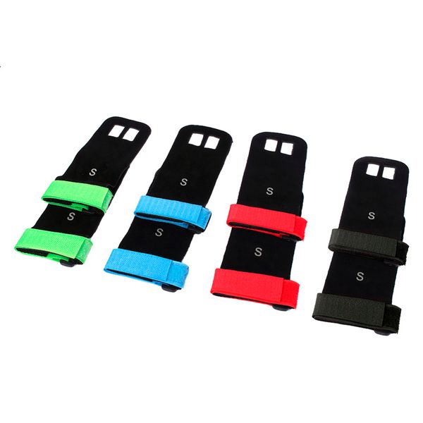 

1 pair gymnastics sports hand palm protectors artificial leather gloves gym fitness academia anti-skid guantes protective gloves