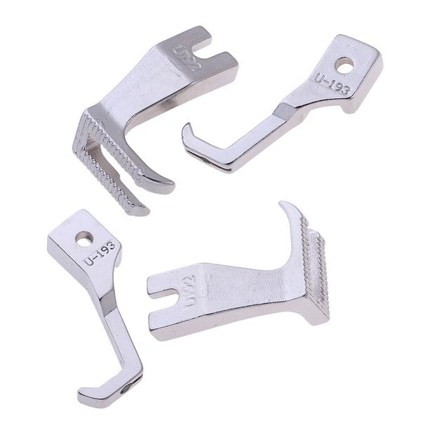 

2 set u192 u193 welting piping walking foot presser foot set sewing machine spare parts sewing accessories, Black