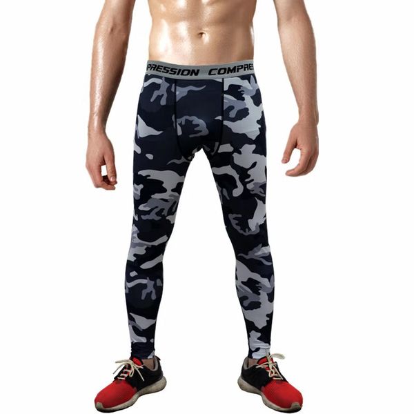 

pantalones deportivos de yoga para hombre, pantalones sexis ajustados, de compresiÃ³n para hombre, mallas tobil, Black