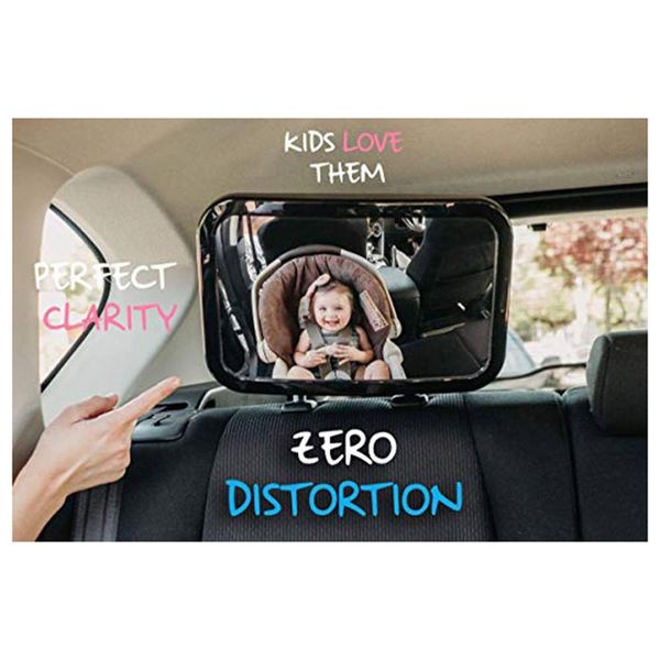 

baby rear view mirror adjustable angle rear baby car endoscope car view mirror