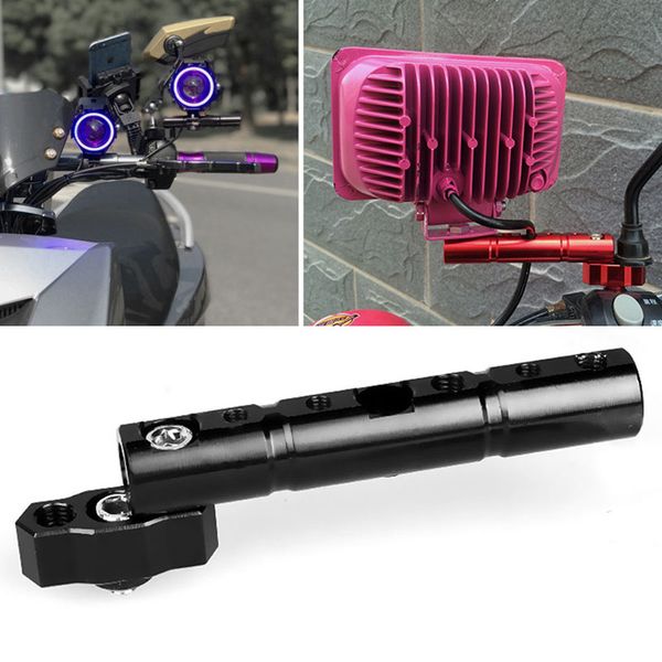 

vehemo aluminum alloy 8mm rearview mirror extension holder rearview mirror extension bracket headlight