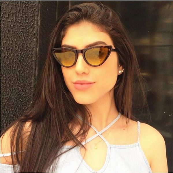 

sunglasses for women 2019 personality cat eye sun glasses cateyes anti-uv400 sunglass 88592, White;black