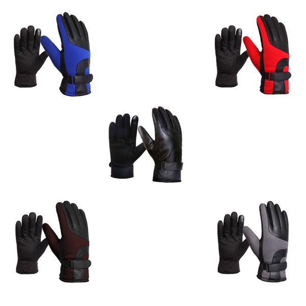 

bicycle gloves touch screen windproof sports gloves warm bicycle shockproof droppingship