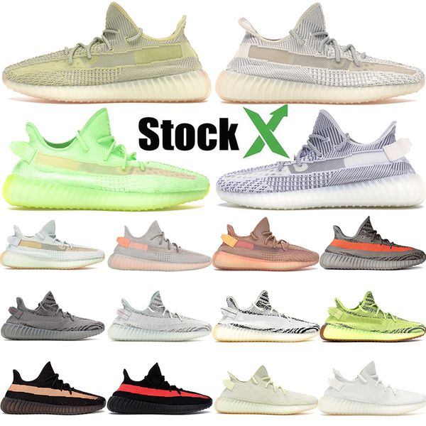 

5-13 Citrin cloud white antlia black static lundmark synth 3M reflective Kanye West running shoes mens womens designer sneakers