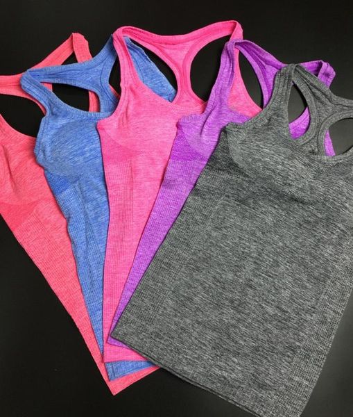 

2020 new female sport girl woman t-shirt softy gym fitness sport sleeveless vest singlet running training clothes for girls, White