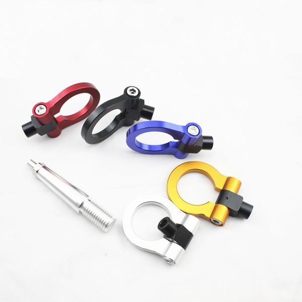 

car styling modified racing car front bar / rear bar trailer hook fit for 2010-2016 mitsubishi lancer evo