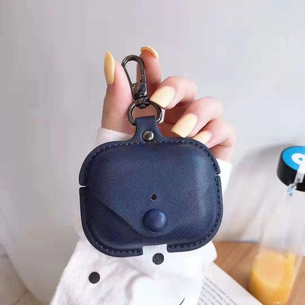 

fashion earphone shell suitable for airpods pro case leather stereotyped airpods1 / 2/3 generation case wireless bluetooth headset cover-21
