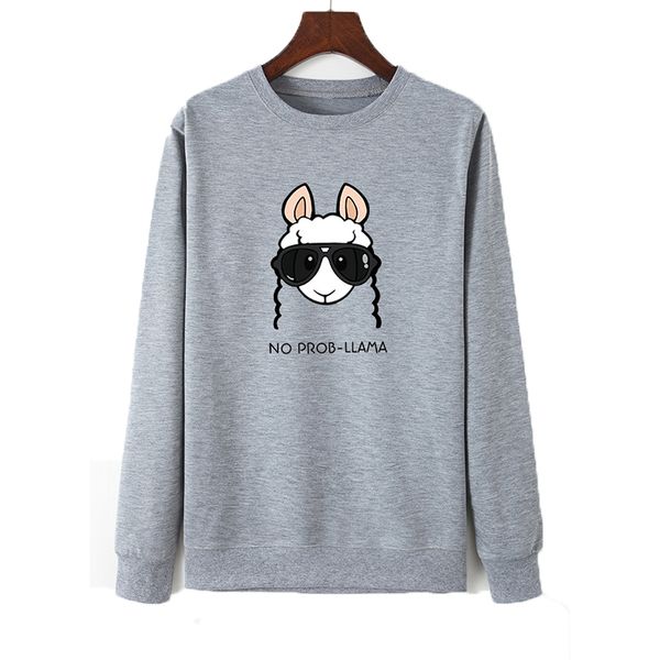 

harajuku women hoodies witty sheepshead cartoon letters printed long sleeve sweatshirt woman oversized hoodie casual women, Black