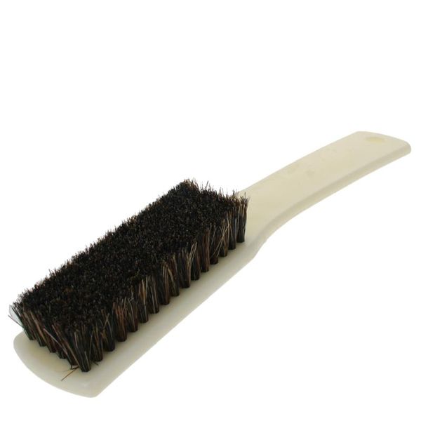 

utoolmart 1/2/3pcs black 6-row hard brush pig hair bristle 265mm length big model handmade brush plastic handle for cleaning