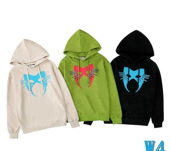 

mens designer hoodies autumn brand hoodies for men sweatshirts with mask printted luxury long sleeve pullover mens size m-2xlw4, Black