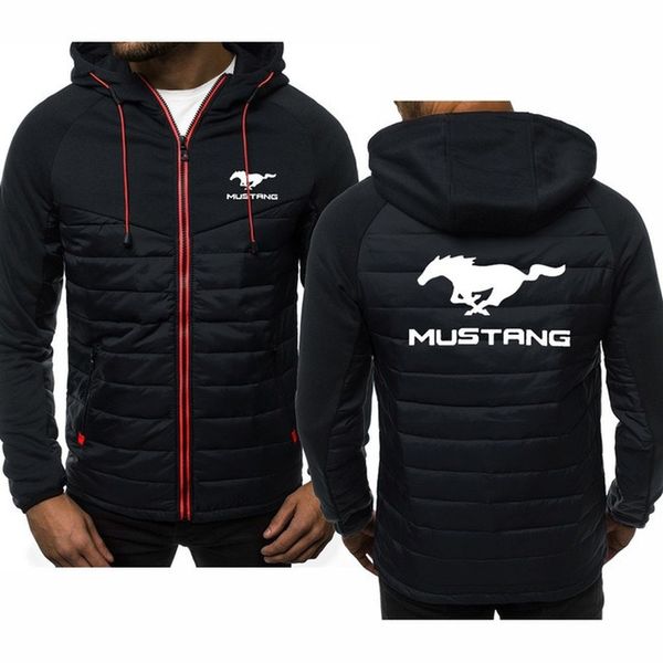 

hoodies men for mustang car men spring autumn sweatshirt casual fashion hoody zipper jacket male clothing 1k9