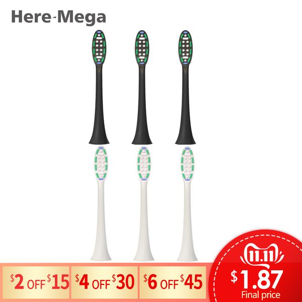 

here-mega dupont soft toothbrush head for 608