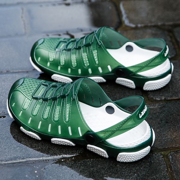 

original classic clogs garden flip flops water shoes men summer beach aqua slipper outdoor swimming sandals anchor vivid shoes