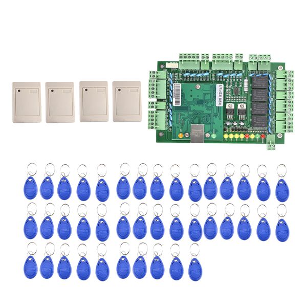 

дверная gate access system kit управления с 4 кардридер 40-white брелки
