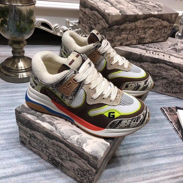 

new women's luxury sports casual shoes fashion brand winter design style platform can be casually matched with a variety of clothes liu, Black