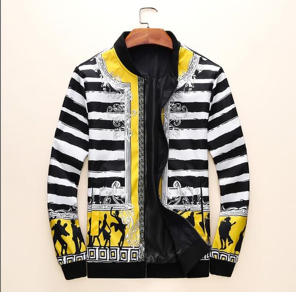 

2019 мужская куртка новых горячих мужчин поло куртки и фуфайки осени зимы вскользь medusa вскользь мужская куртка бесплатная доставка, Black;brown