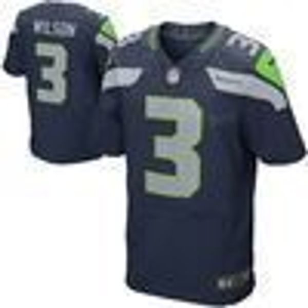 

russell wilson #3 navy stitched football jerseys, Gray