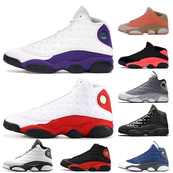 

lakers chicago 13 13s basketball shoes cap and gown atmosphere grey clot sepia stone flint altitude mens trainers women sneakers