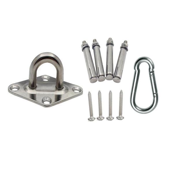 

camp furniture hammock mount base stainless steel suspension ceiling hooks trapeze swing gym hangers for yoga hanging chair heavy duty
