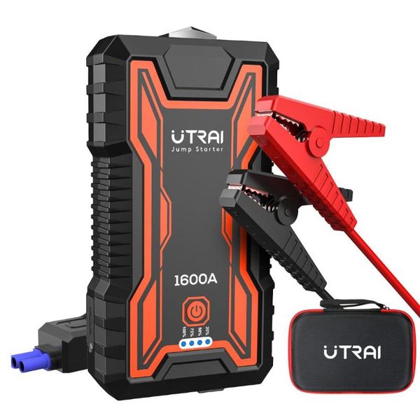 

автомобиль utrai стартер 1600а/2000а 12v портативный непредвиденный банк силы стартера автомобиля пусковое устройство водонепроницаемый