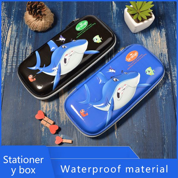 

student cartoon stationery box multi-function small pencil bag student creative cute pupil pencil case