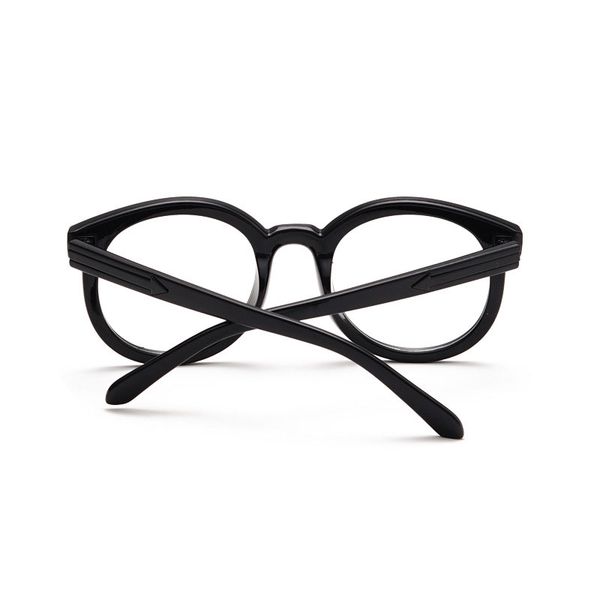 

wholesale-new vintage round clear glasses women transparent lens glasses ladies optical eyeglasses frame men gift, Black