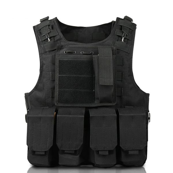 

tactical vest amphibious battle molle waistcoat combat assault plate carrier vest hunting protection camouflage, Camo